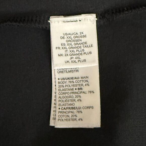 THE DROP Padded Shoulder Black Sheath Dress, NWT! Size 2X - Picture 6 of 8